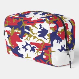 4th of July, Independence day, Camouflage Gold Toilettasje