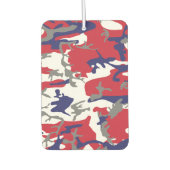 4th of July, Independence day, Camouflage Gray Luchtverfrisser (Voorkant)