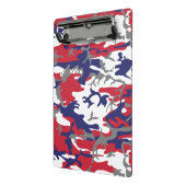 4th of July, Independence day, Camouflage Gray Mini Klembord (Angled2)