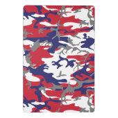 4th of July, Independence day, Camouflage Gray Mini Klembord (Achterkant)