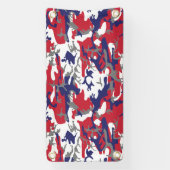 4th of July, Independence day, Camouflage Gray Spandoek (Verticaal)