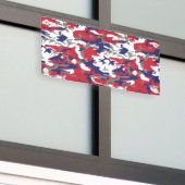 4th of July, Independence day, Camouflage Gray Spandoek (Buitenkant Gebouw)