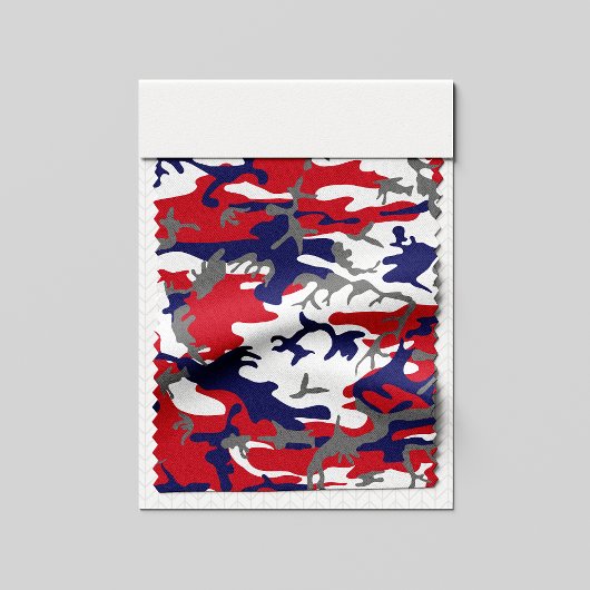 4th of July, Independence day, Camouflage Gray Stof