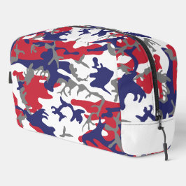 4th of July, Independence day, Camouflage Gray Toilettasje