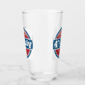 4th of july independence day glas (Rechts)