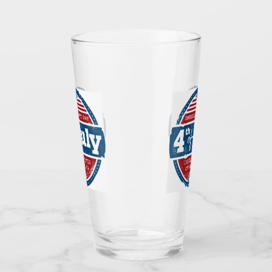 4th of july independence day glas (Rechts)