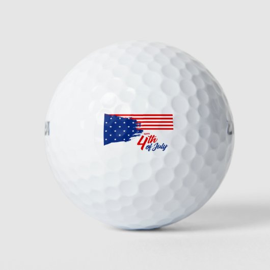 4th of July - Independence Day Golfballen (Voorkant)