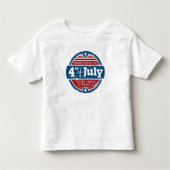 4th of july independence day kinder shirts (Voorkant)