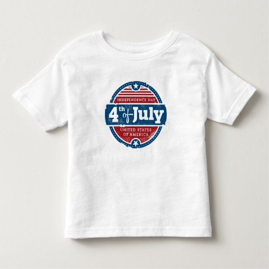 4th of july independence day kinder shirts (Voorkant)
