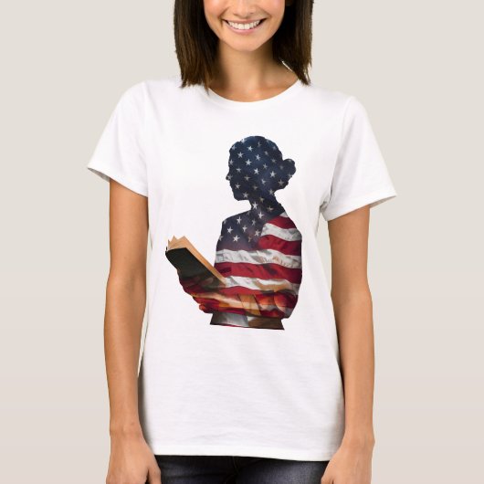 4th of July | Independence Day ontwerp T-shirt (Voorkant)