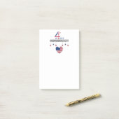 4th of July Independence Day Post-it® Notes (Op bureau)