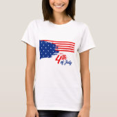 4th of July - Independence Day T-shirt (Voorkant)
