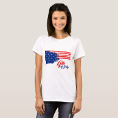 4th of July - Independence Day T-shirt (Voorkant volledig)