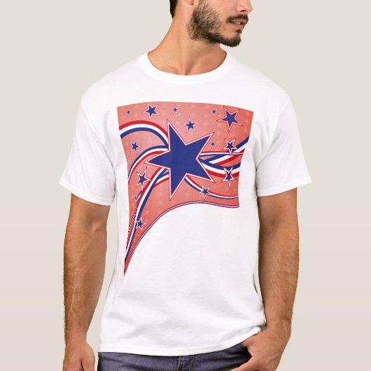 4th of July - Independence Day T-shirt (Voorkant)