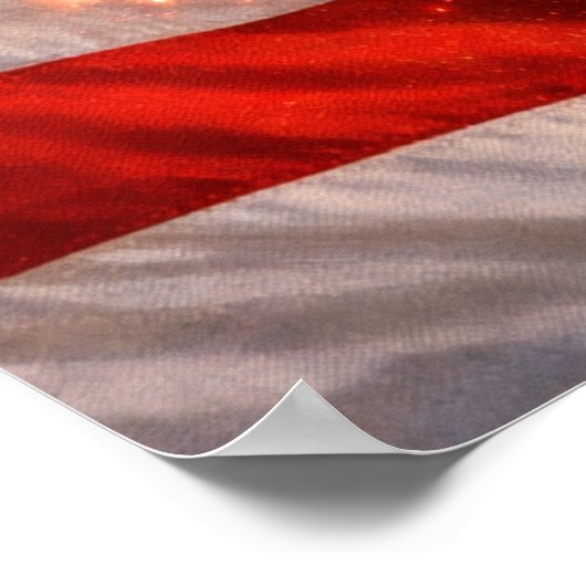 4th of July Liberty Eagle Fireworks USA 250th Poster (Hoek)