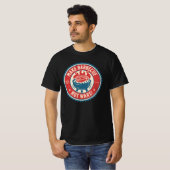 4th of July - Make Barbecue, Not Wars!  T-shirt (Voorkant volledig)