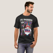 4th of july my pronouns are USA T-shirt (Voorkant volledig)