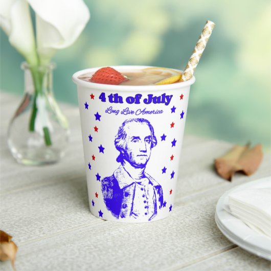 4th of July Papieren Bekers (Insitu)