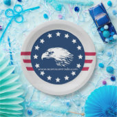 4th of july papieren bordje (Feest)