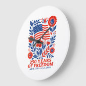 4th of July Patriotic 250th Anniversary 250 Years  Grote Klok (Hoek)