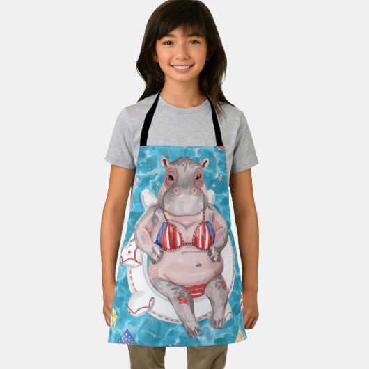 4th of July Pool Party with Hippo  Schort (Insitu)