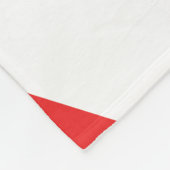 4th Of July Rood, Wit, En Blauw Sunburst Fleece Deken (Hoek)