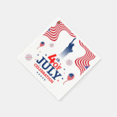 4th of july servet (Hoek)