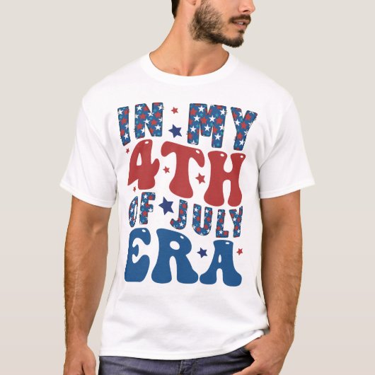 4th of July Shirt Independence Day patriotic (Voorkant)