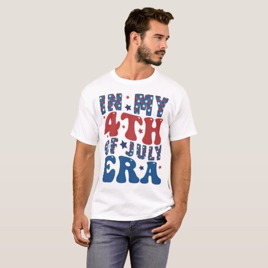 4th of July Shirt Independence Day patriotic (Voorkant volledig)