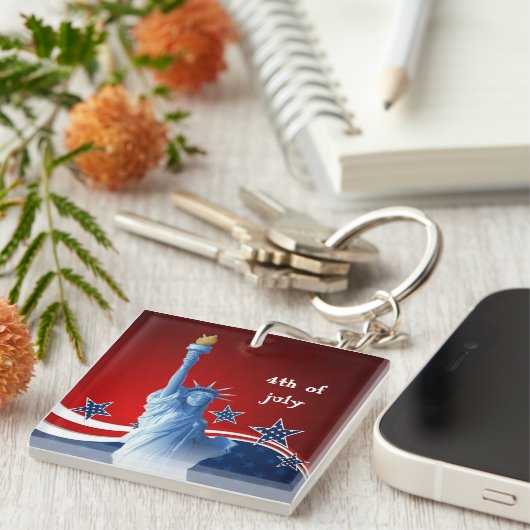 4th of july sleutelhanger (Voorkant Rechts)