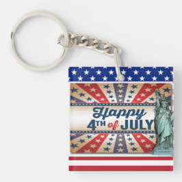 4th of july sleutelhanger