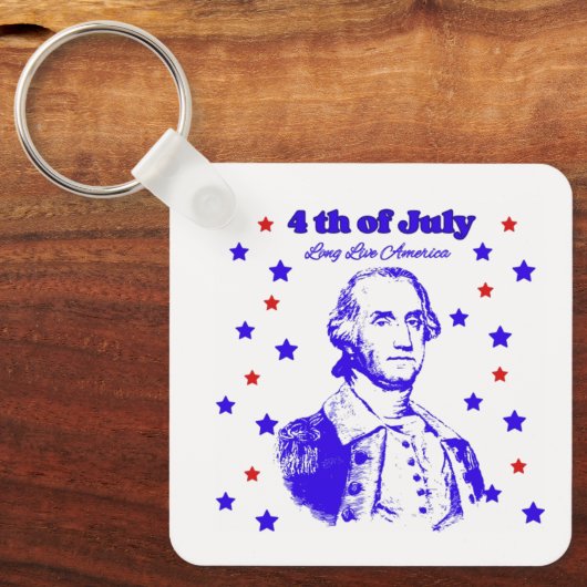 4th of July Sleutelhanger (Voorkant)