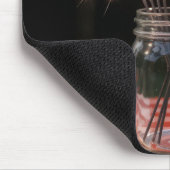 4th Of July Sparklers With American Flag Muismat (Hoek)