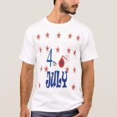 4th of july t-shirt (Voorkant)