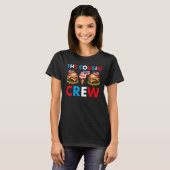 4th Of July Us Flag Popsicl The Cousin Crew 3 T-shirt (Voorkant volledig)
