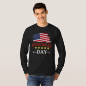 4th of July  Usa Flag For Independence Day T-shirt (Voorkant volledig)