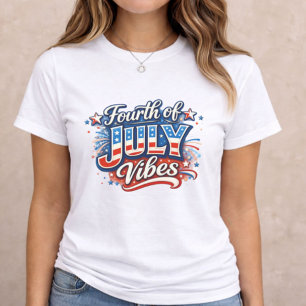4th of July Vibes Tri-Blend Shirt