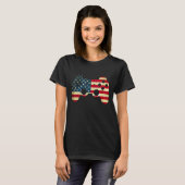 4th Of July Video Game Gamer Patriotic T-shirt (Voorkant volledig)