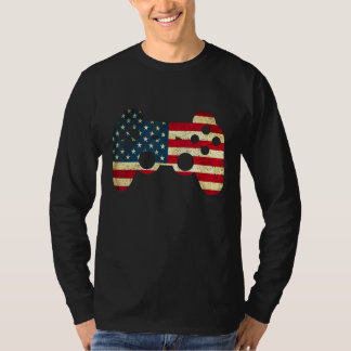 4th Of July Video Game Gamer Patriotic T-shirt