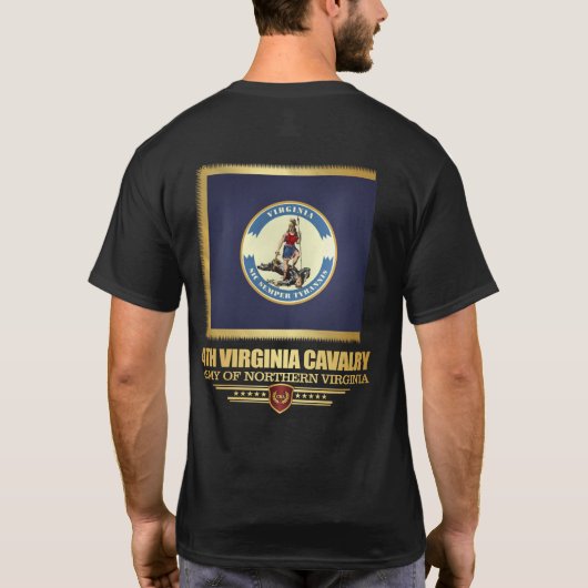 4th Virginia Cavalry T-shirt (Achterkant)