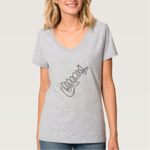 4theloveofmuziek "Electric Skyline" T-shirts