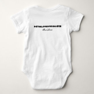 4theloveofmuziek "Shakespeare"-baby Romper