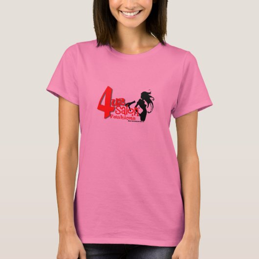 4u2 Zalon lange hoes (roze) T-shirt (Voorkant)