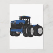 4W-tractor Briefkaart (Voorkant)