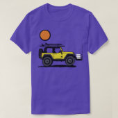4WD Beach Weekend T-shirt (Design voorkant)
