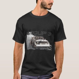4WD Klassieke Rally Gamer Bestuurder Rally Groep B T-shirt