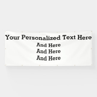 4'x10' Aangepaste Zakelijke Banner