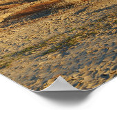 4x4 auto in woestijnlandschap in Namib bij Poster (Hoek)