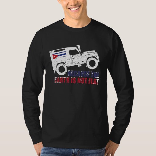 4x4 Earth Rover Cuba T-shirt (Voorkant)
