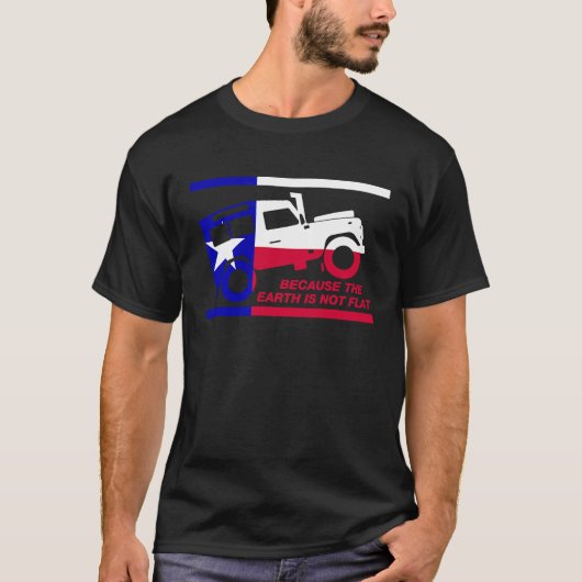 4x4 Earth Rover Texas T-shirt (Voorkant)